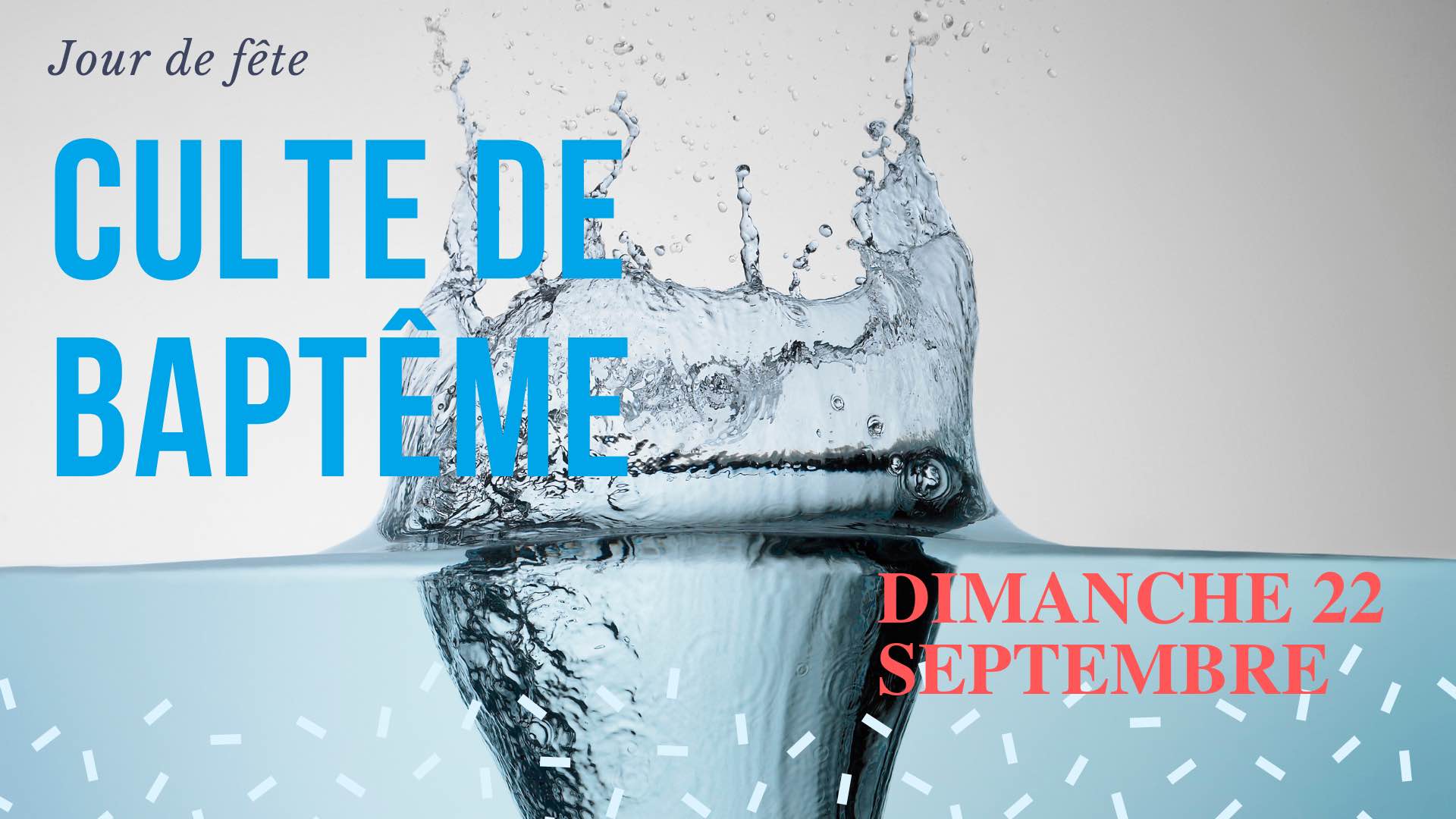 bapteme septembre