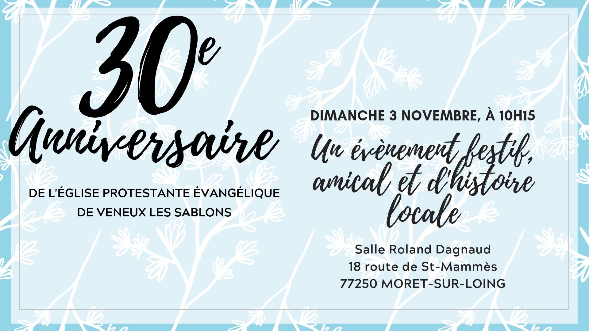 Diapo cérémonie 30 ans